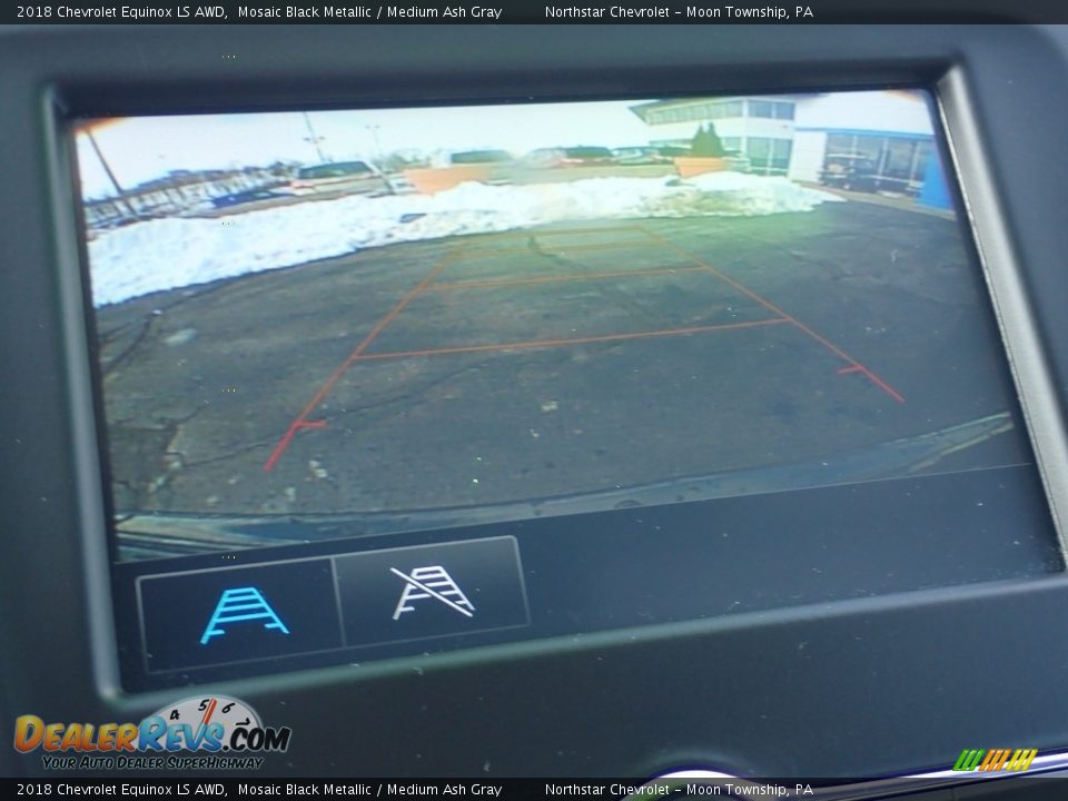 2018 Chevrolet Equinox LS AWD Mosaic Black Metallic / Medium Ash Gray Photo #30