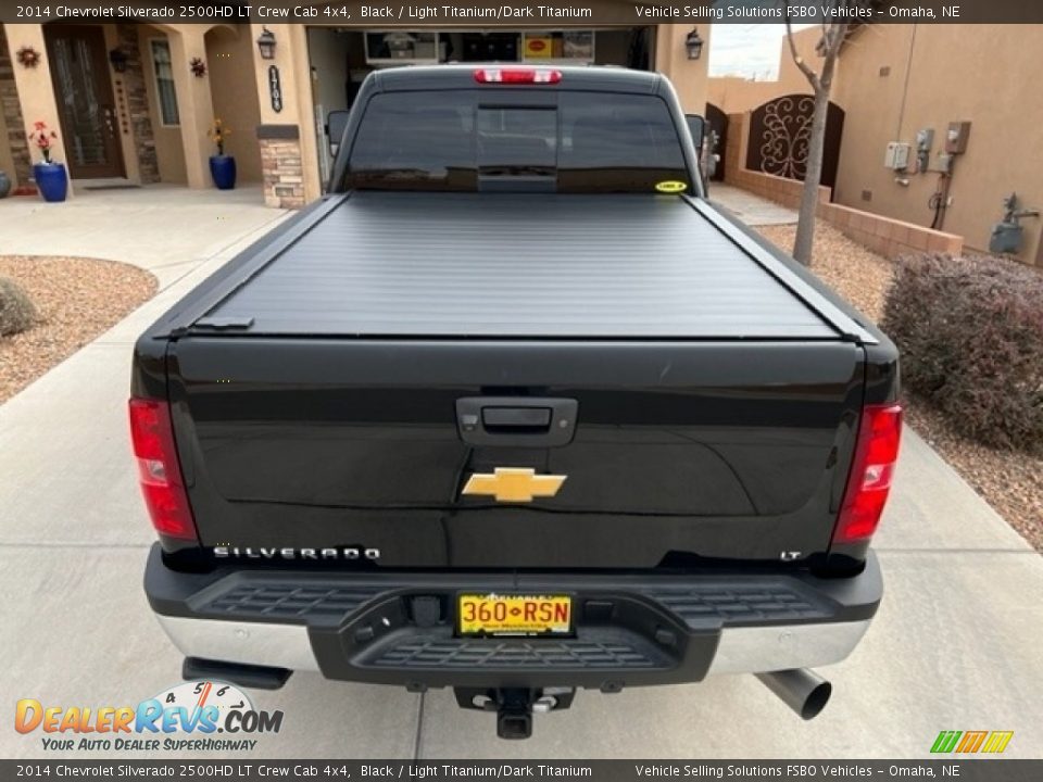 2014 Chevrolet Silverado 2500HD LT Crew Cab 4x4 Black / Light Titanium/Dark Titanium Photo #13