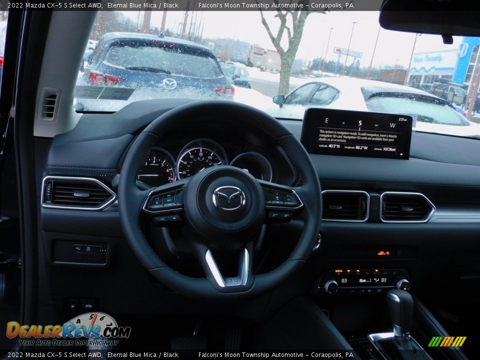 2022 Mazda CX-5 S Select AWD Eternal Blue Mica / Black Photo #14