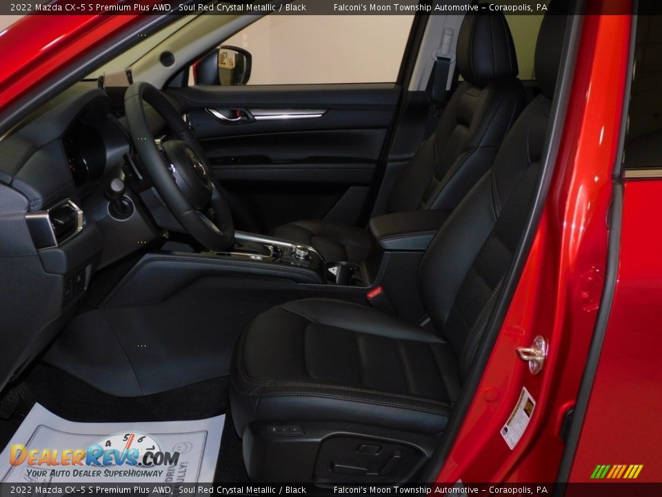 2022 Mazda CX-5 S Premium Plus AWD Soul Red Crystal Metallic / Black Photo #11
