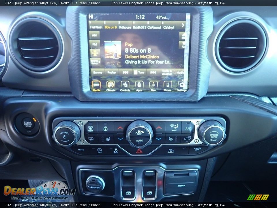 Controls of 2022 Jeep Wrangler Willys 4x4 Photo #20