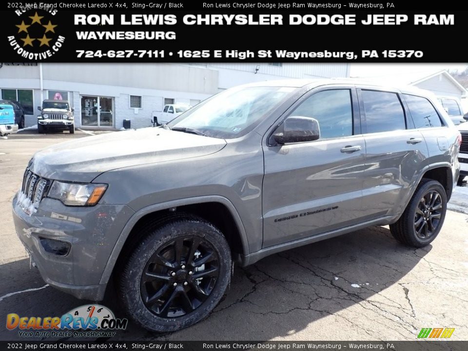 2022 Jeep Grand Cherokee Laredo X 4x4 Sting-Gray / Black Photo #1