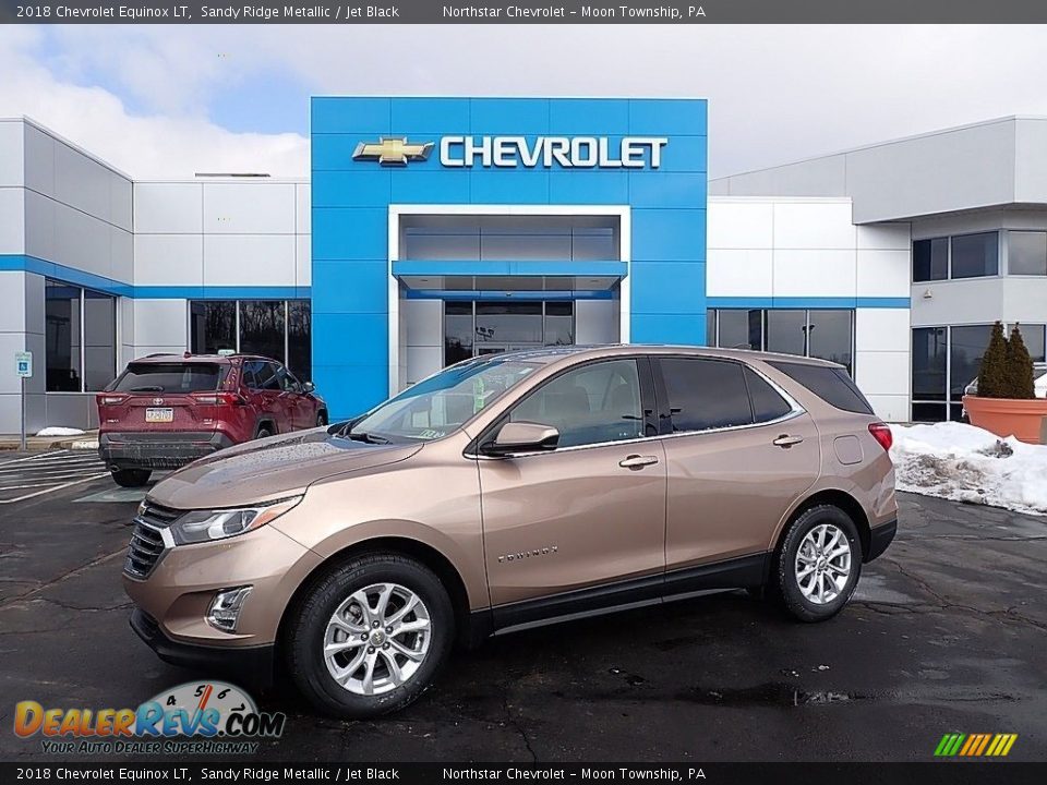 2018 Chevrolet Equinox LT Sandy Ridge Metallic / Jet Black Photo #1