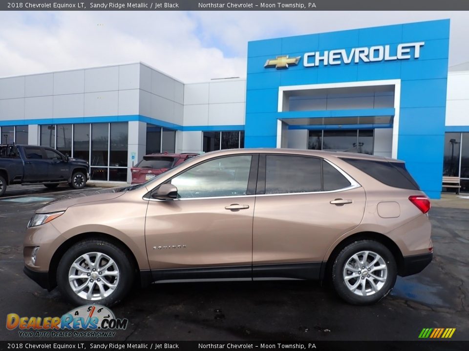 2018 Chevrolet Equinox LT Sandy Ridge Metallic / Jet Black Photo #3