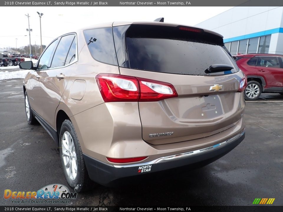 2018 Chevrolet Equinox LT Sandy Ridge Metallic / Jet Black Photo #5