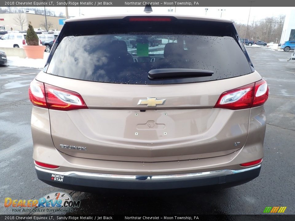 2018 Chevrolet Equinox LT Sandy Ridge Metallic / Jet Black Photo #6