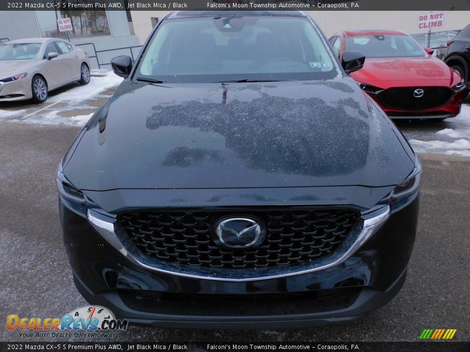 2022 Mazda CX-5 S Premium Plus AWD Jet Black Mica / Black Photo #8