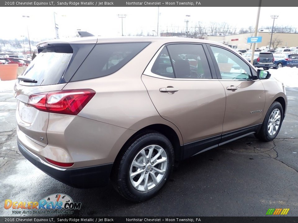 2018 Chevrolet Equinox LT Sandy Ridge Metallic / Jet Black Photo #9