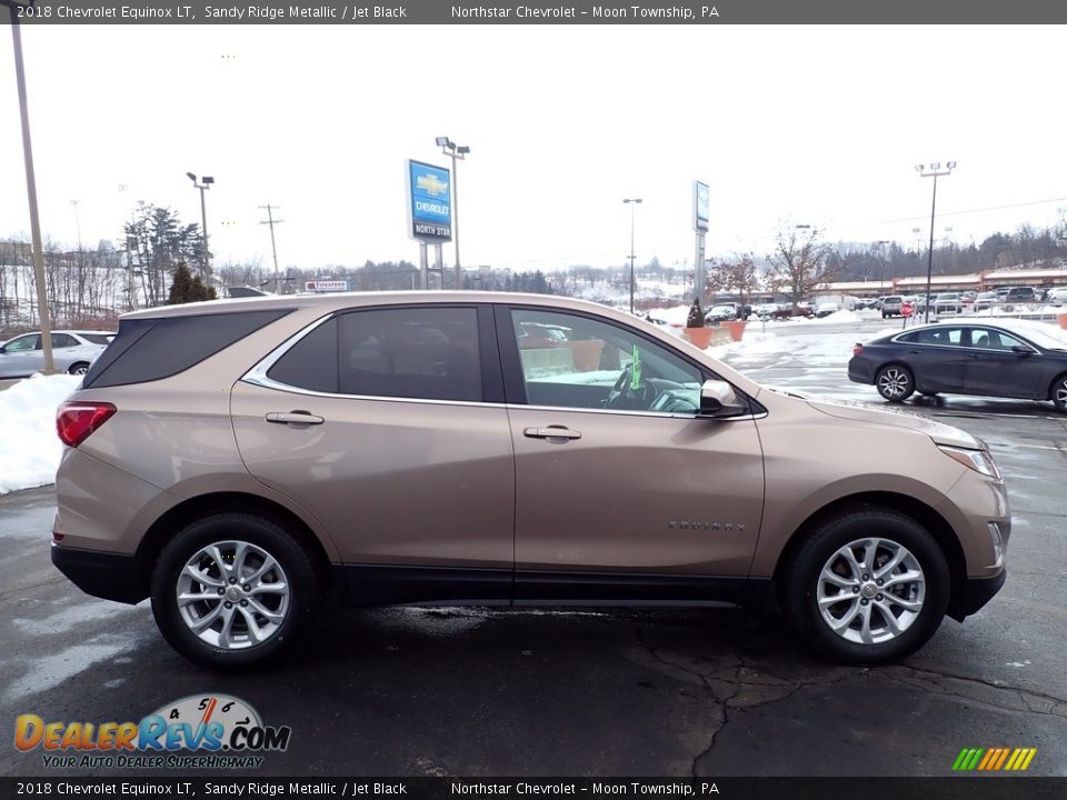 2018 Chevrolet Equinox LT Sandy Ridge Metallic / Jet Black Photo #10