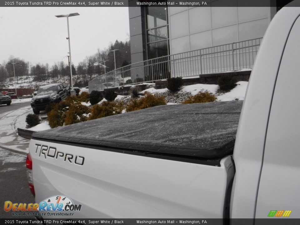 2015 Toyota Tundra TRD Pro CrewMax 4x4 Super White / Black Photo #11