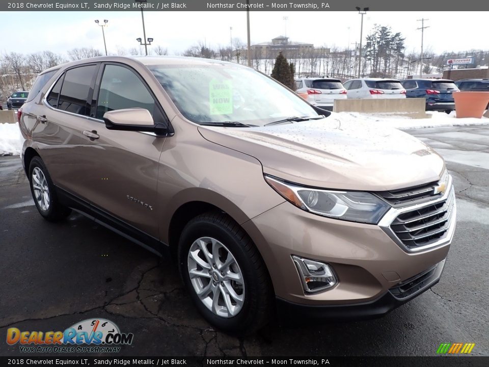 2018 Chevrolet Equinox LT Sandy Ridge Metallic / Jet Black Photo #11