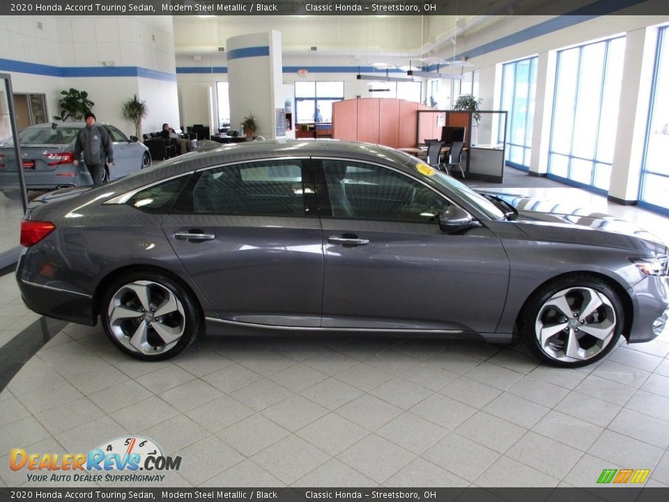 2020 Honda Accord Touring Sedan Modern Steel Metallic / Black Photo #4