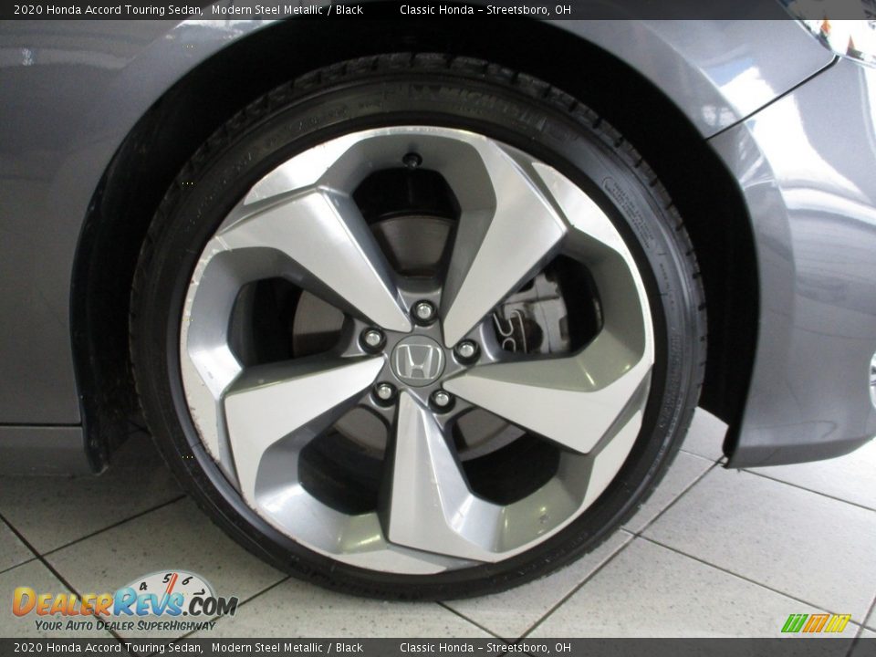 2020 Honda Accord Touring Sedan Modern Steel Metallic / Black Photo #5