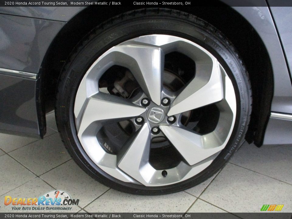 2020 Honda Accord Touring Sedan Modern Steel Metallic / Black Photo #6