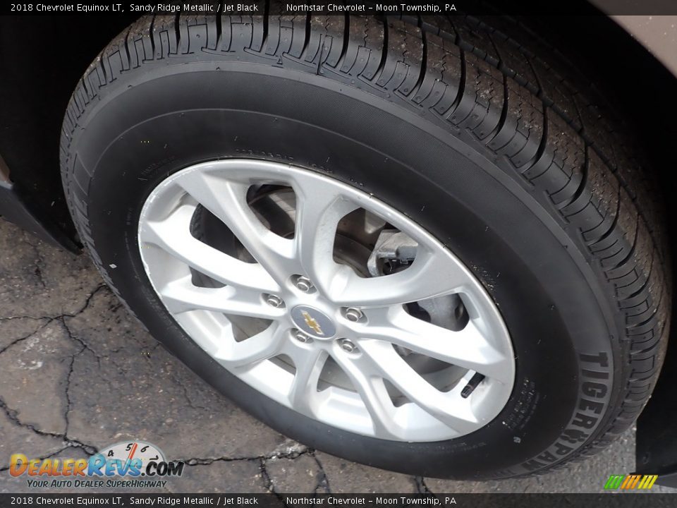 2018 Chevrolet Equinox LT Sandy Ridge Metallic / Jet Black Photo #14