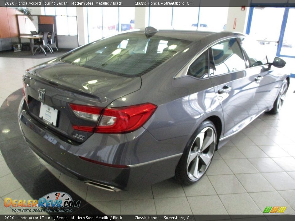 2020 Honda Accord Touring Sedan Modern Steel Metallic / Black Photo #7