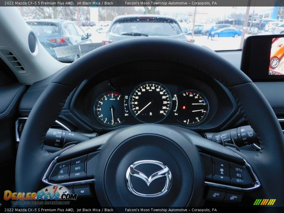2022 Mazda CX-5 S Premium Plus AWD Steering Wheel Photo #20