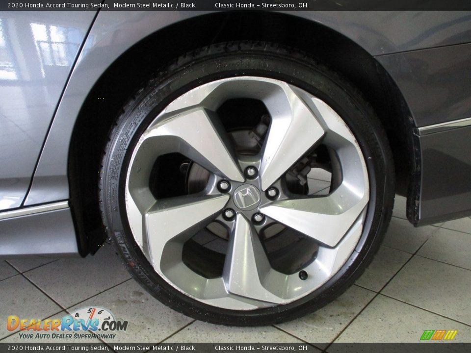 2020 Honda Accord Touring Sedan Modern Steel Metallic / Black Photo #11