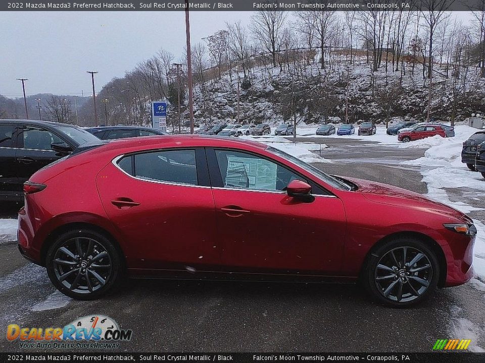 2022 Mazda Mazda3 Preferred Hatchback Soul Red Crystal Metallic / Black Photo #1