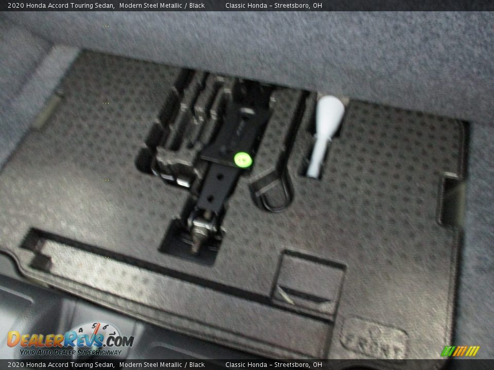 2020 Honda Accord Touring Sedan Modern Steel Metallic / Black Photo #14