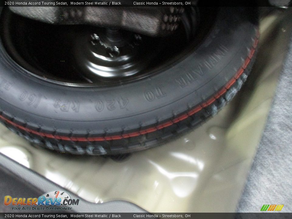 2020 Honda Accord Touring Sedan Modern Steel Metallic / Black Photo #15