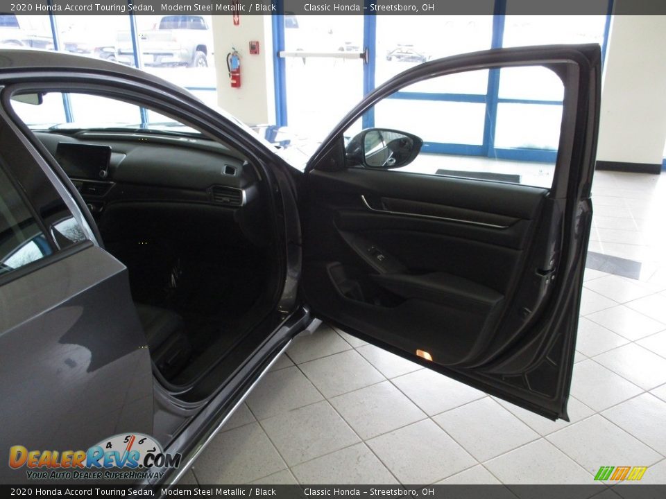 2020 Honda Accord Touring Sedan Modern Steel Metallic / Black Photo #17