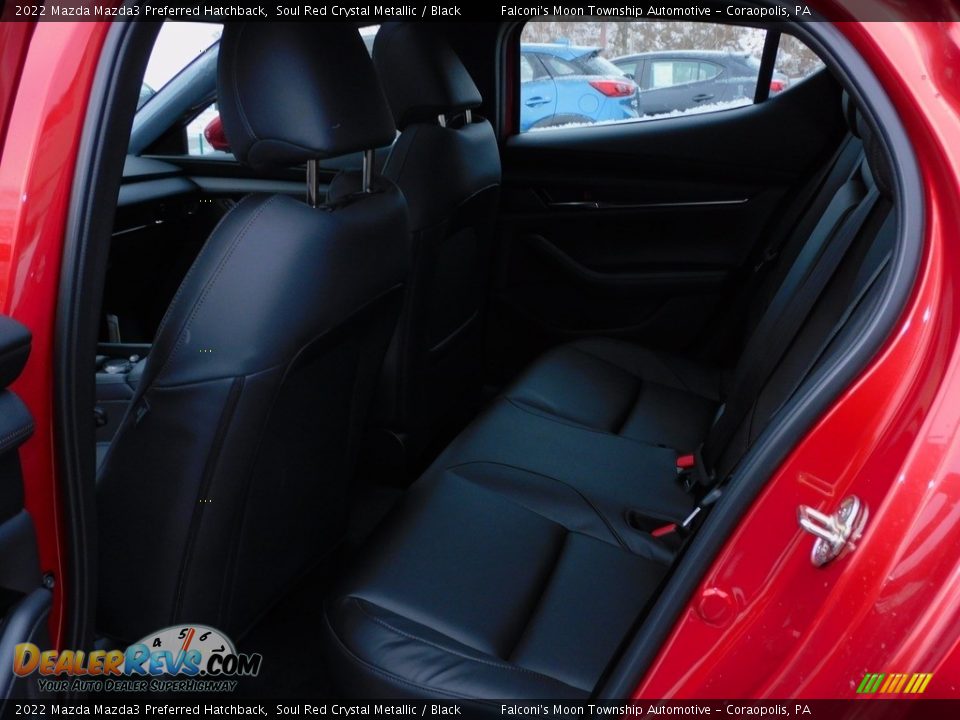 2022 Mazda Mazda3 Preferred Hatchback Soul Red Crystal Metallic / Black Photo #12