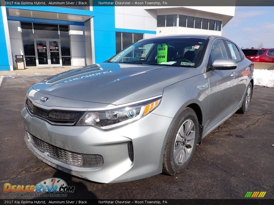 Aluminum Silver 2017 Kia Optima Hybrid Photo #2