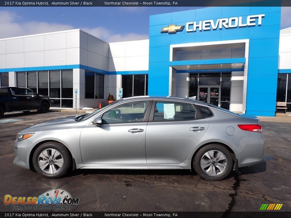 Aluminum Silver 2017 Kia Optima Hybrid Photo #3