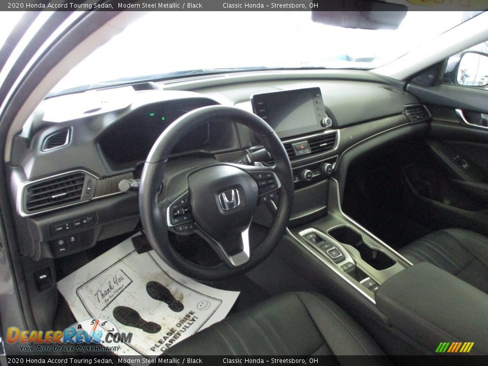 2020 Honda Accord Touring Sedan Modern Steel Metallic / Black Photo #30