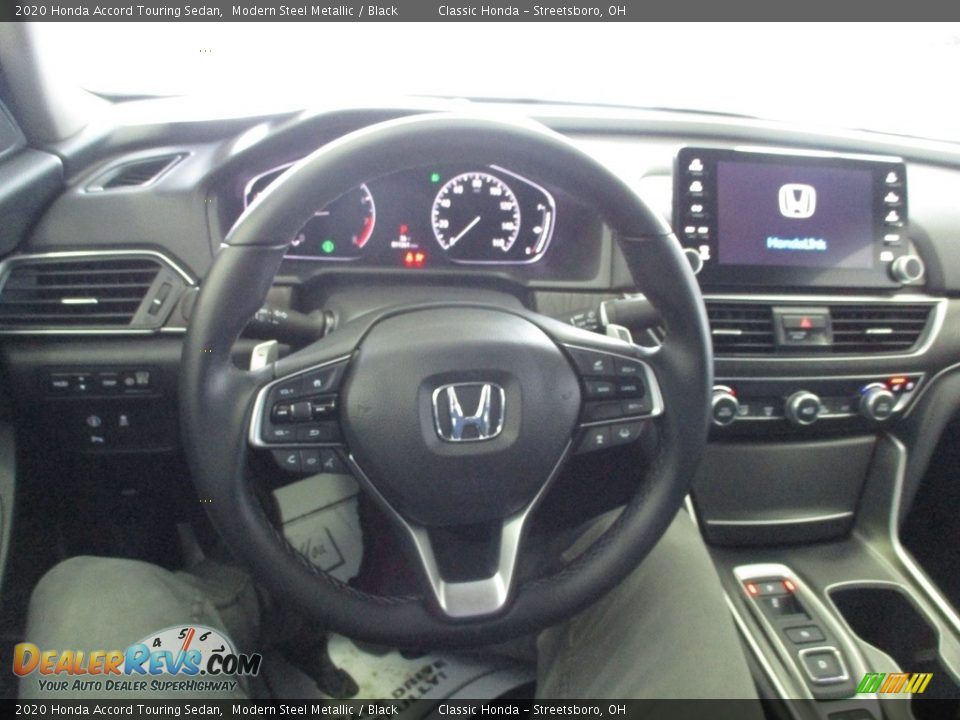 2020 Honda Accord Touring Sedan Modern Steel Metallic / Black Photo #31
