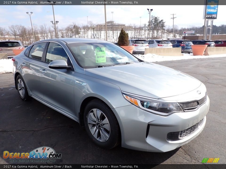 Aluminum Silver 2017 Kia Optima Hybrid Photo #11