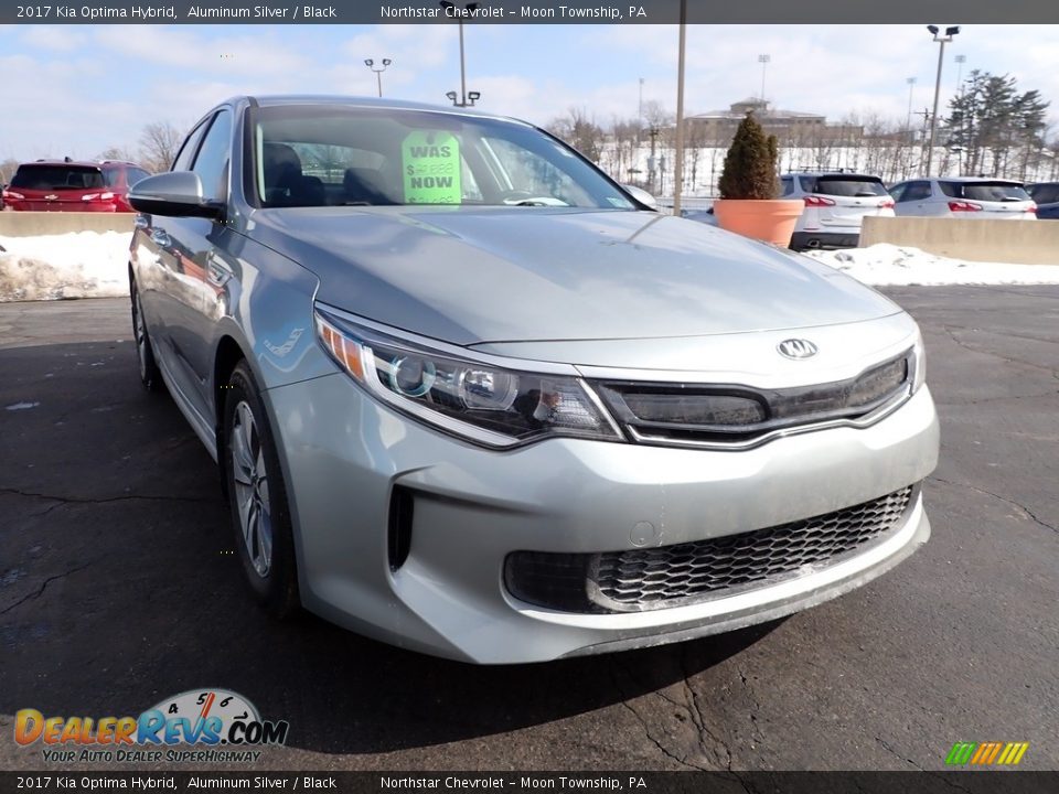 Aluminum Silver 2017 Kia Optima Hybrid Photo #12