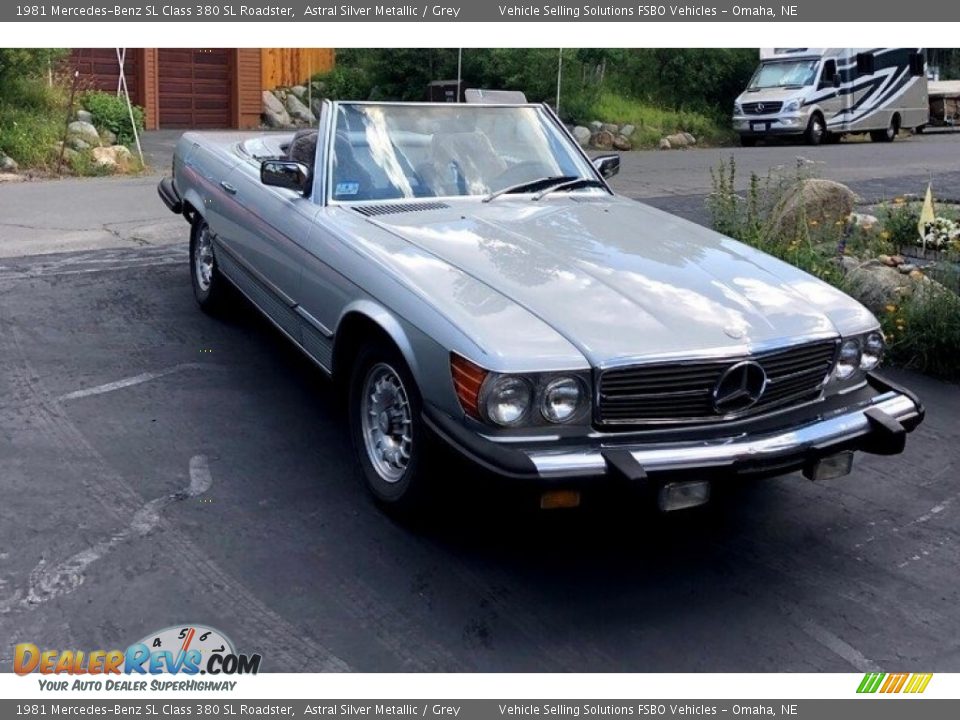 Astral Silver Metallic 1981 Mercedes-Benz SL Class 380 SL Roadster Photo #7