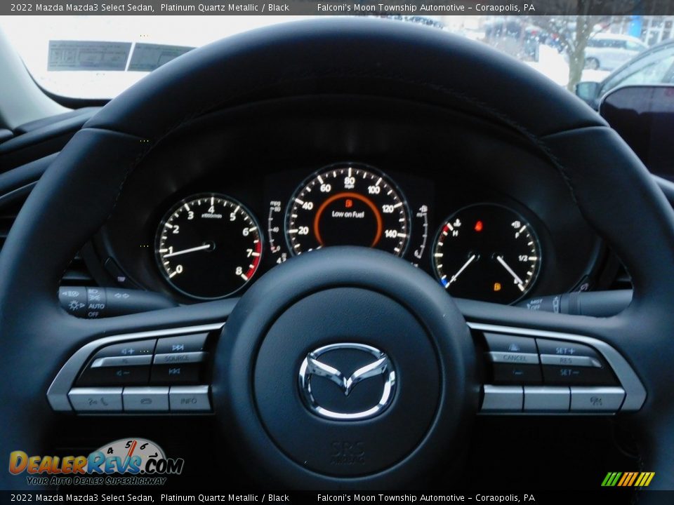 2022 Mazda Mazda3 Select Sedan Steering Wheel Photo #19