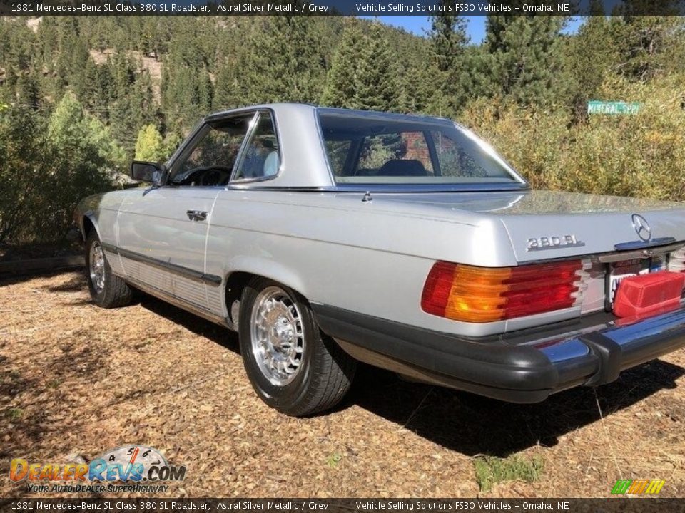 Astral Silver Metallic 1981 Mercedes-Benz SL Class 380 SL Roadster Photo #13