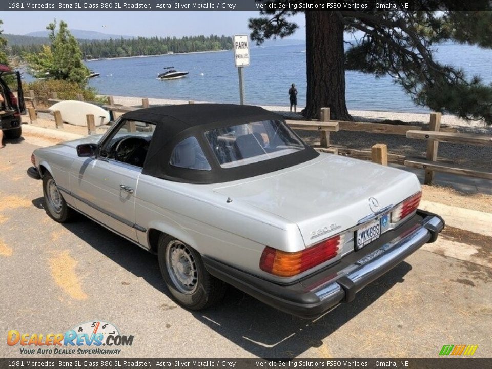 Astral Silver Metallic 1981 Mercedes-Benz SL Class 380 SL Roadster Photo #16