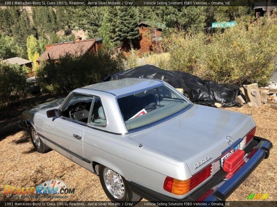 Astral Silver Metallic 1981 Mercedes-Benz SL Class 380 SL Roadster Photo #19