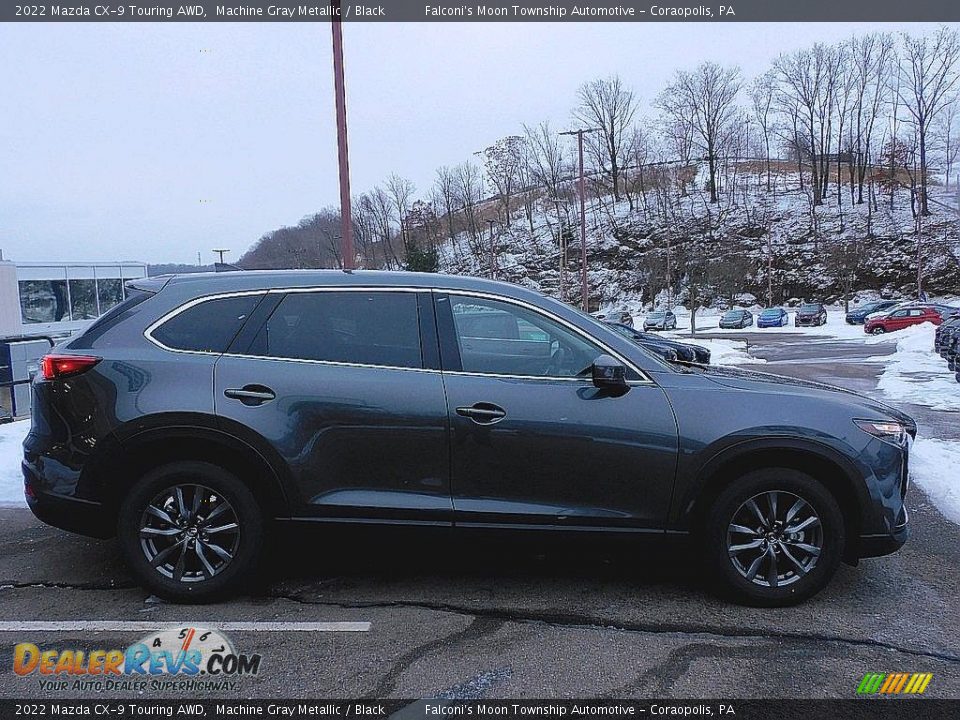 Machine Gray Metallic 2022 Mazda CX-9 Touring AWD Photo #1