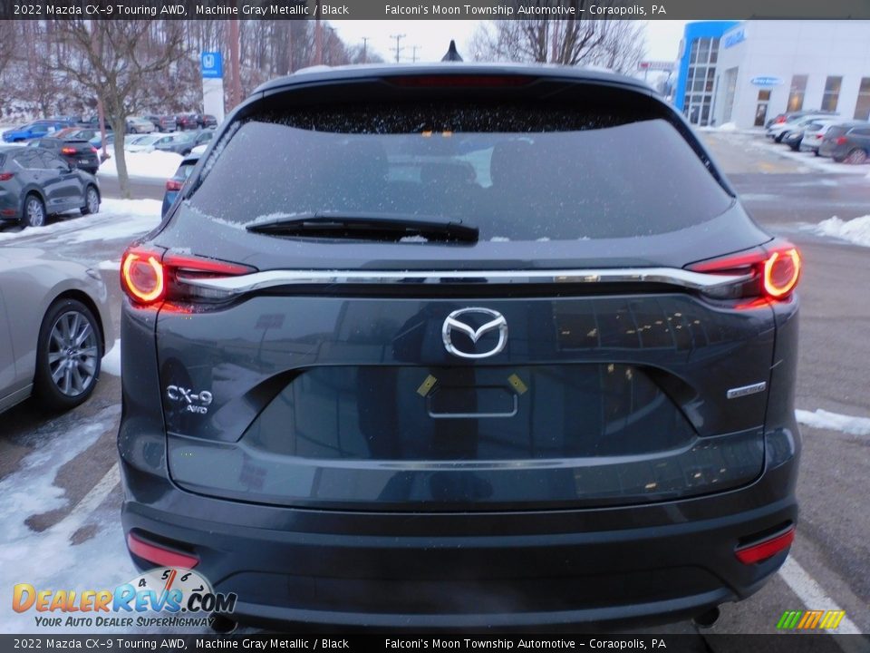 2022 Mazda CX-9 Touring AWD Machine Gray Metallic / Black Photo #3