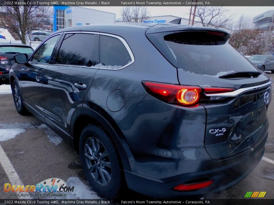 2022 Mazda CX-9 Touring AWD Machine Gray Metallic / Black Photo #5