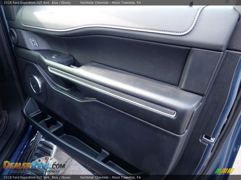 2018 Ford Expedition XLT 4x4 Blue / Ebony Photo #18