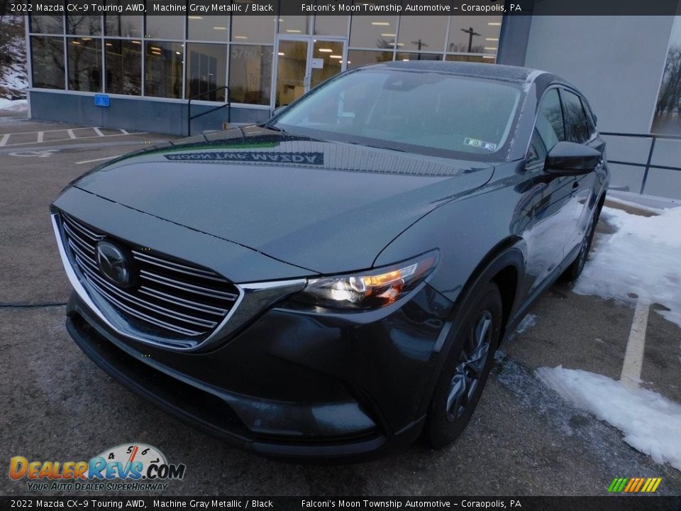 2022 Mazda CX-9 Touring AWD Machine Gray Metallic / Black Photo #7