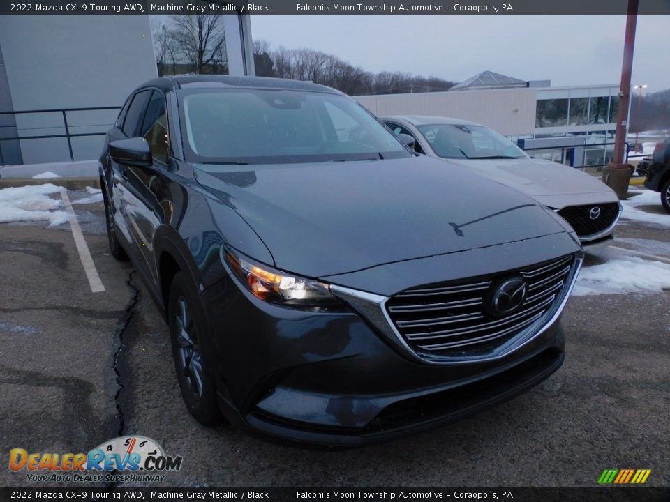 Front 3/4 View of 2022 Mazda CX-9 Touring AWD Photo #9