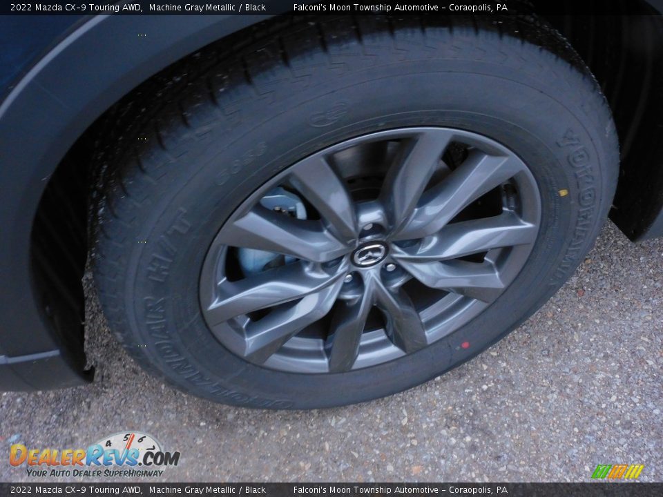 2022 Mazda CX-9 Touring AWD Machine Gray Metallic / Black Photo #10