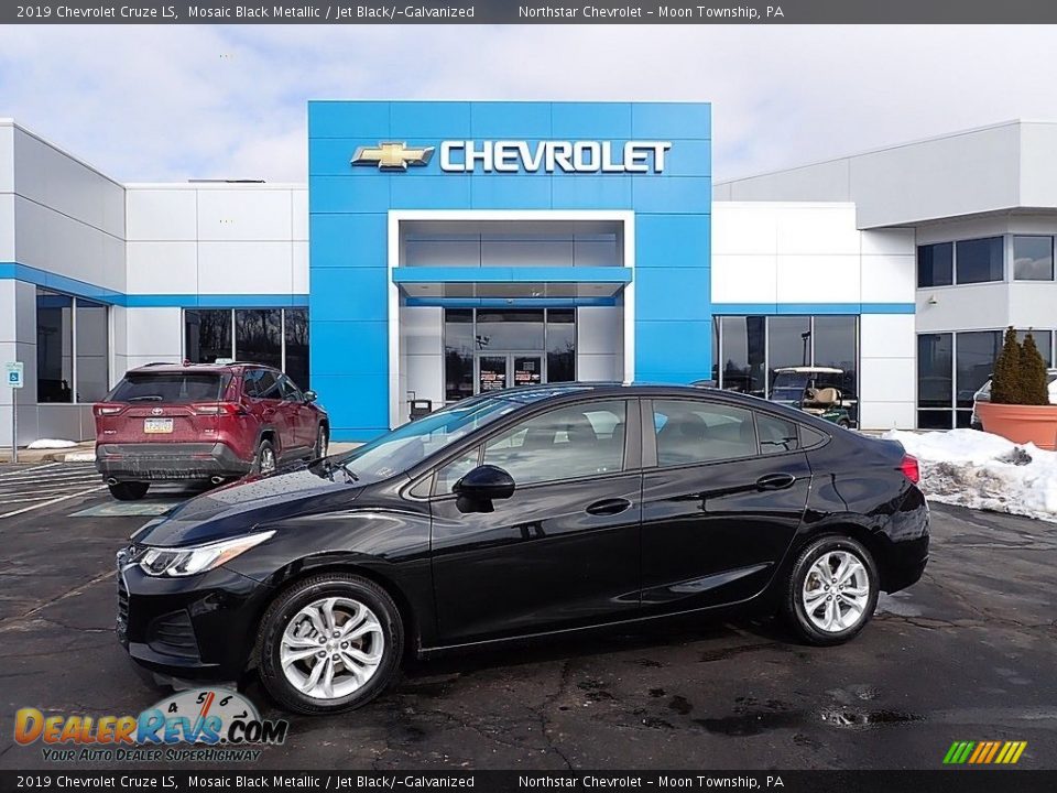 2019 Chevrolet Cruze LS Mosaic Black Metallic / Jet Black/­Galvanized Photo #1