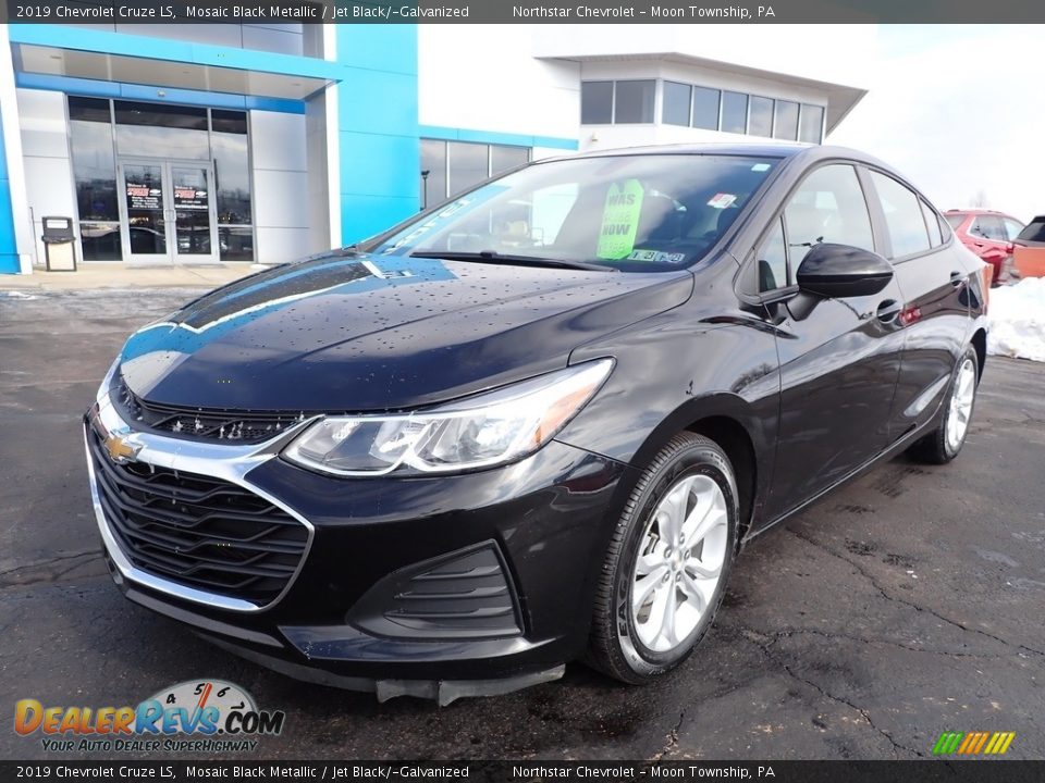 2019 Chevrolet Cruze LS Mosaic Black Metallic / Jet Black/­Galvanized Photo #2