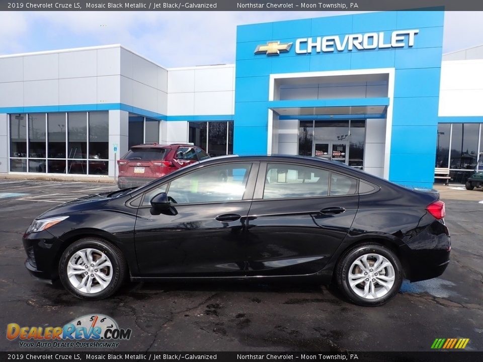 2019 Chevrolet Cruze LS Mosaic Black Metallic / Jet Black/­Galvanized Photo #3