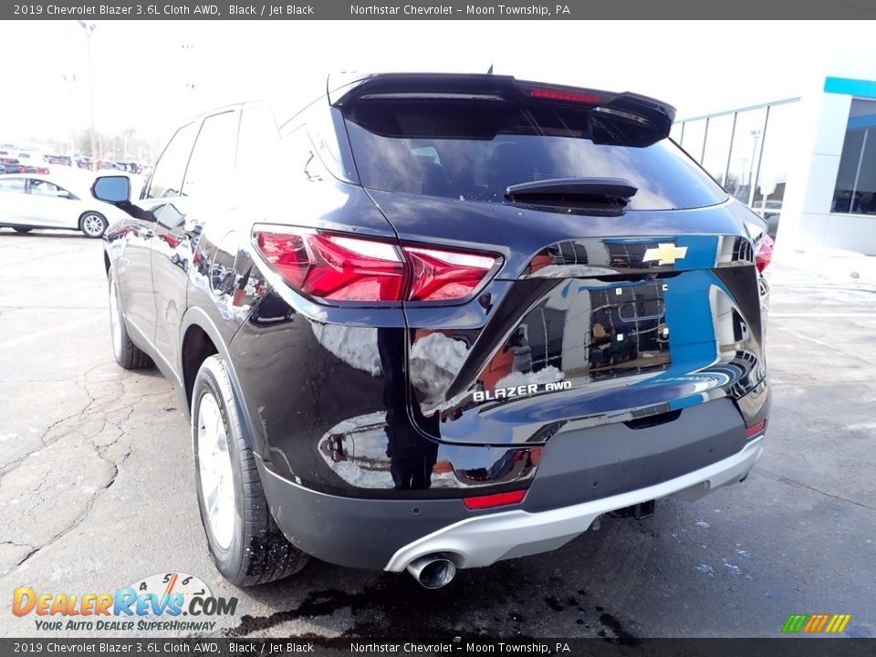 2019 Chevrolet Blazer 3.6L Cloth AWD Black / Jet Black Photo #5