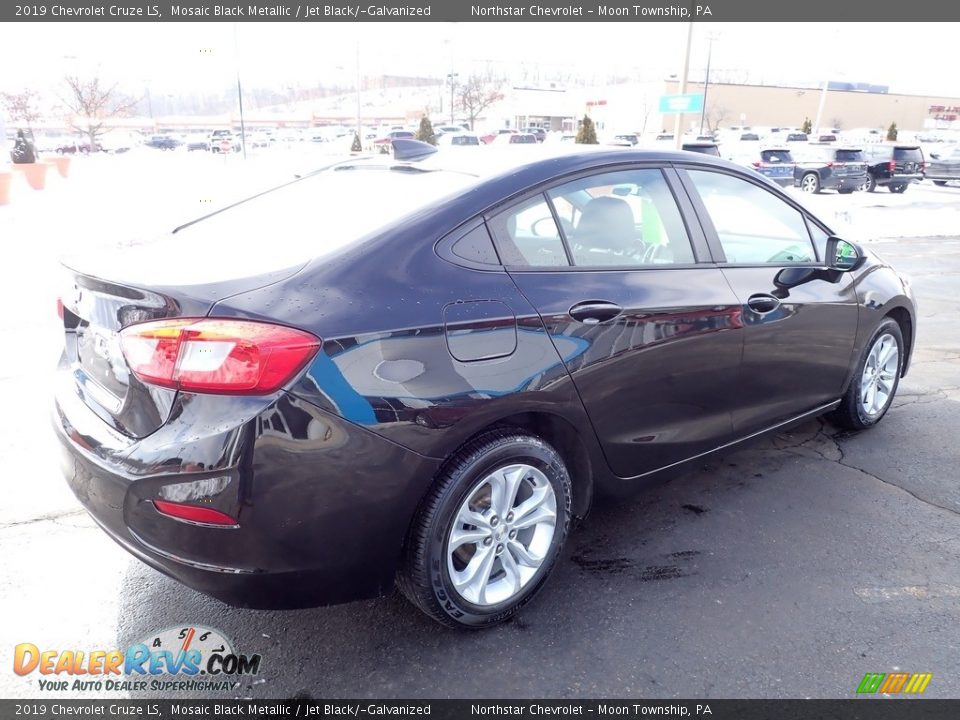 2019 Chevrolet Cruze LS Mosaic Black Metallic / Jet Black/­Galvanized Photo #9